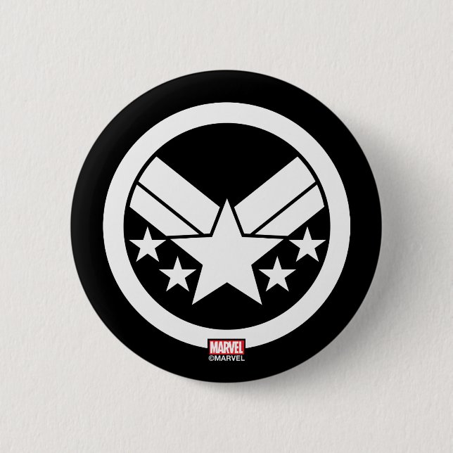 Avengers Classics | War Machine Icon 2 Inch Round Button (Front)