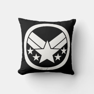 Avengers Classics   War Machine Icon Throw Pillow