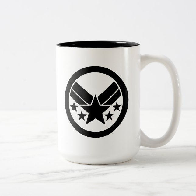 Avengers Classics | War Machine Icon Two-Tone Coffee Mug (Right)
