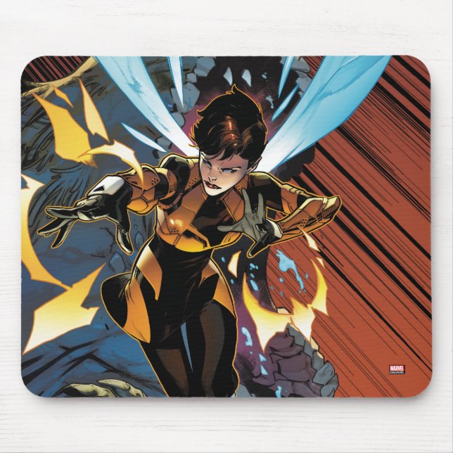 Avengers Classics | Wasp Flying Attack Mouse Pad (Front)