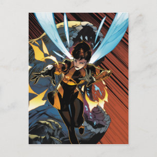 Avengers Classics   Wasp Flying Attack Postcard