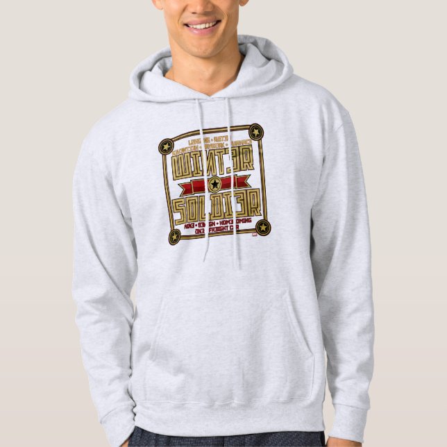 Avengers Classics | Winter Soldier Activation Hoodie (Front)