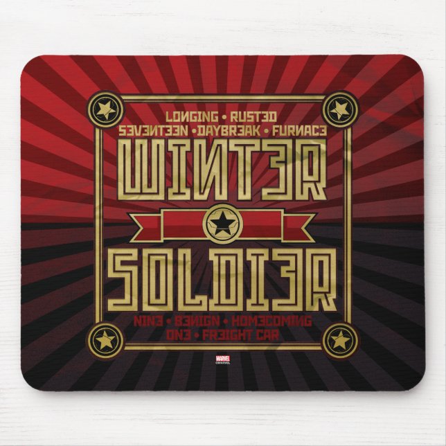 Avengers Classics | Winter Soldier Activation Mouse Pad (Front)