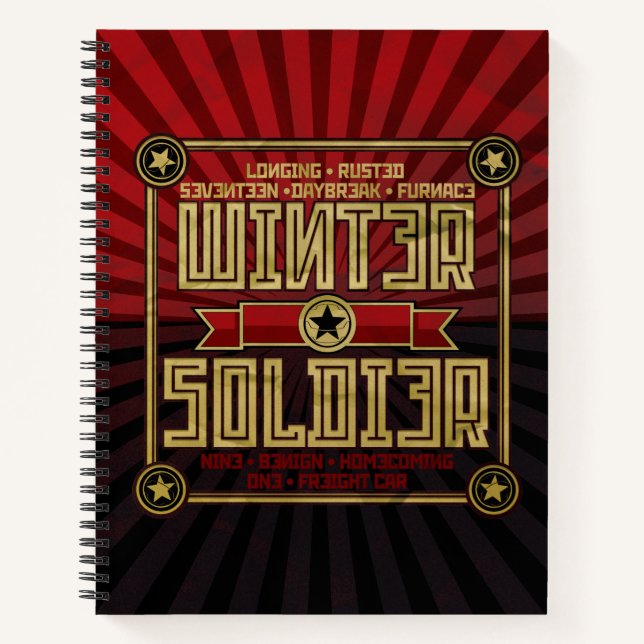 Avengers Classics | Winter Soldier Activation Notebook (Front)