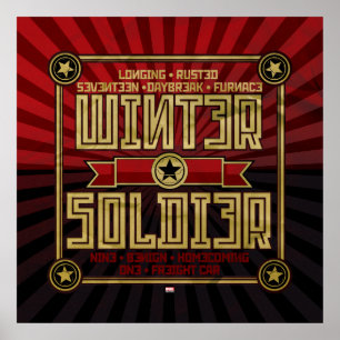 Avengers Classics   Winter Soldier Activation Poster
