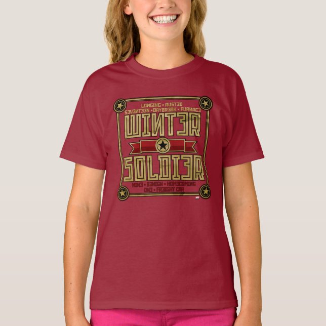 Avengers Classics | Winter Soldier Activation T-Shirt (Front)