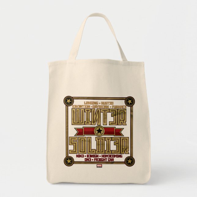 Avengers Classics | Winter Soldier Activation Tote Bag (Front)
