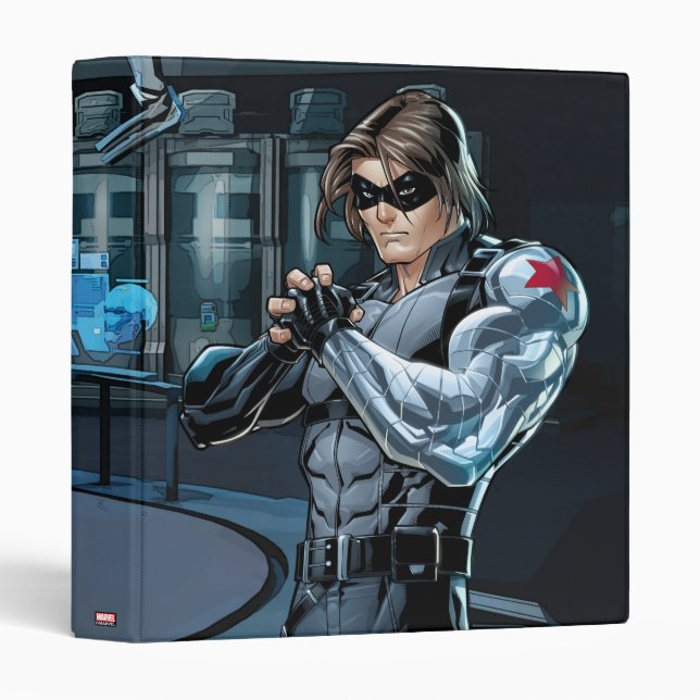 Avengers Classics | Winter Soldier Holding Fist Binder (Front/Spine)