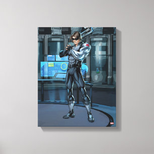 Avengers Classics   Winter Soldier Holding Fist Canvas Print