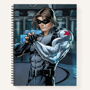 Avengers Classics Winter Soldier Holding Fist Notebook