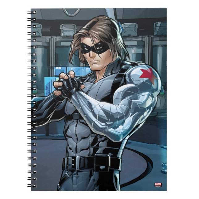 Avengers Classics | Winter Soldier Holding Fist Notebook (Front)