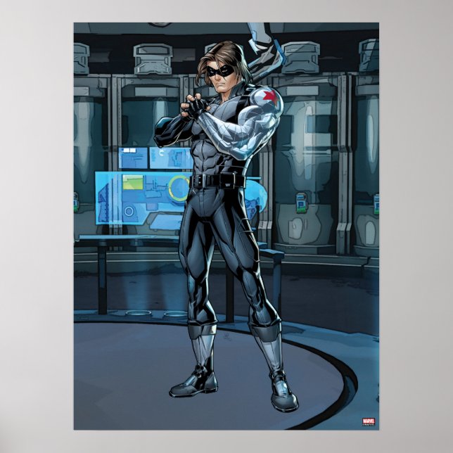 Avengers Classics | Winter Soldier Holding Fist Poster (Front)