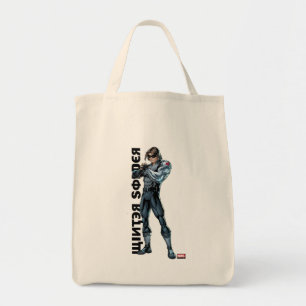 Avengers Classics Winter Soldier Holding Fist Tote Bag