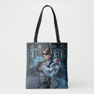 Avengers Classics   Winter Soldier Holding Fist Tote Bag