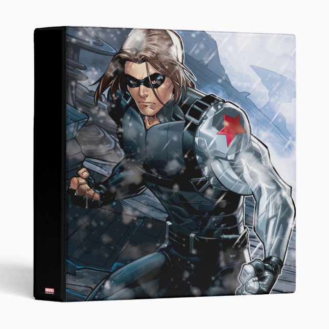 Avengers Classics | Winter Soldier In Snow Binder (Front/Spine)