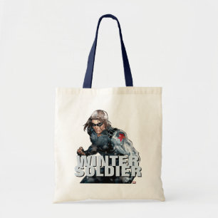 Avengers Classics Winter Soldier In Snow Tote Bag