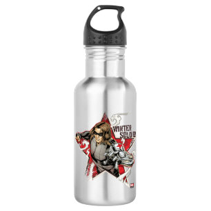 Avengers Classics Winter Soldier Star Graphic 532 Ml Water Bottle
