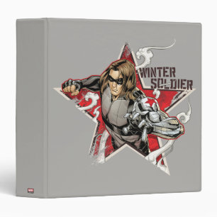 Avengers Classics   Winter Soldier Star Graphic Binder