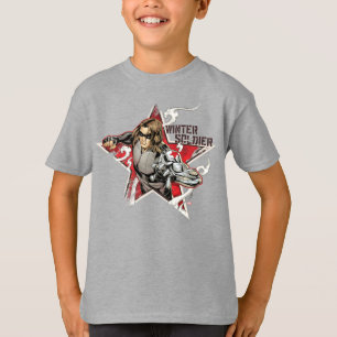 Avengers Classics   Winter Soldier Star Graphic T-Shirt