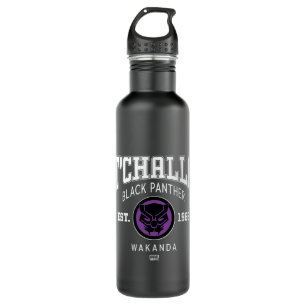 Avengers Collegiate Logo: T'Challa Black Panther 710 Ml Water Bottle