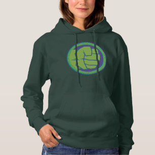 Avengers Dotted Hulk Logo Hoodie