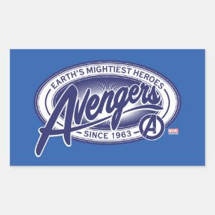 Avengers   Earth's Mightiest Heroes Avengers Badge Sticker