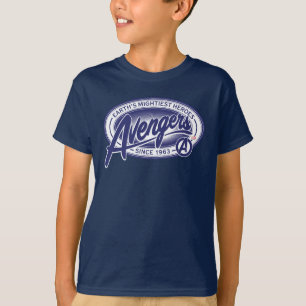 Avengers   Earth's Mightiest Heroes Avengers Badge T-Shirt