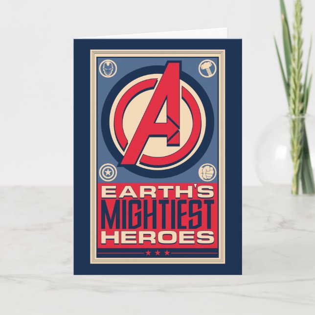 Avengers - Earth's Mightiest Heroes Card (Front)