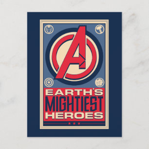 Avengers - Earth's Mightiest Heroes Postcard