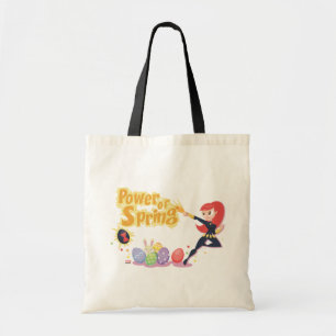 Avengers Easter   Black Widow - Power of Spring Tote Bag