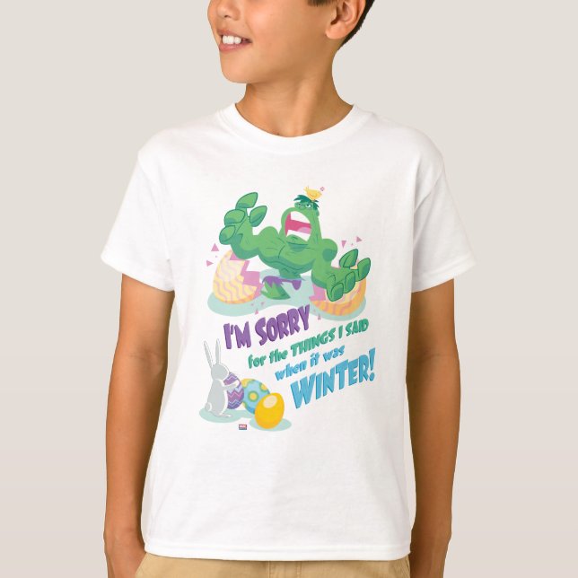 Avengers Easter | Hulk - Sorry T-Shirt (Front)