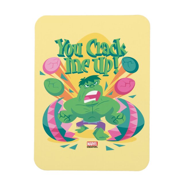 Avengers Easter | Hulk - You Crack Me Up Magnet (Vertical)