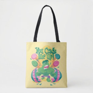Avengers Easter Hulk - You Crack Me Up Tote Bag