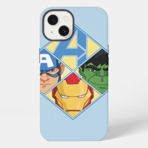 Avengers Face Badge iPhone 13 Case