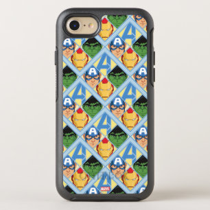 Avengers Face Badge OtterBox Symmetry iPhone 8/7 Case