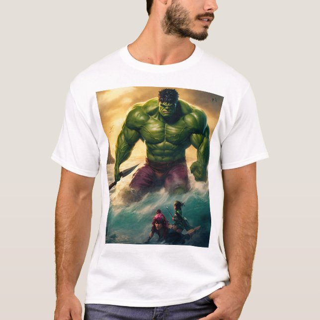 Avengers : Gardiens de la T-shirt Ressource (Devant)