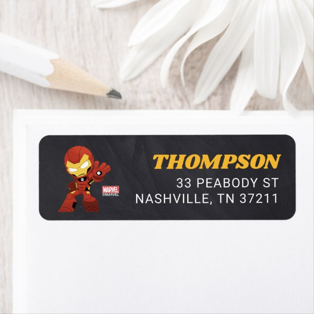 Avengers | Guri Hiru Iron Man Chalkboard Anniversa (En situation)