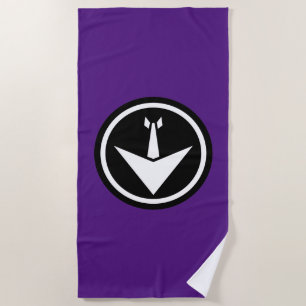 Avengers   Hawkeye Icon Beach Towel