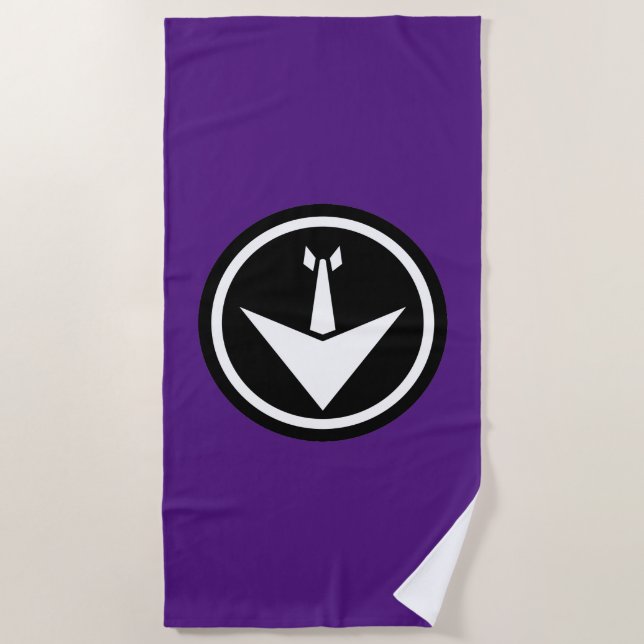 Avengers | Hawkeye Icon Beach Towel (Front)