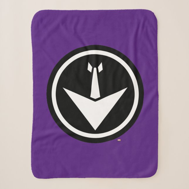 Avengers | Hawkeye Icon Sherpa Blanket (Front)
