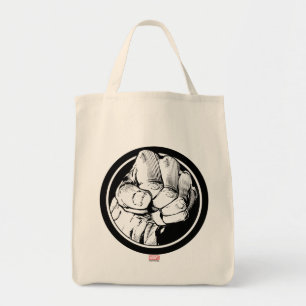 Avengers Hulk Fist Logo Tote Bag