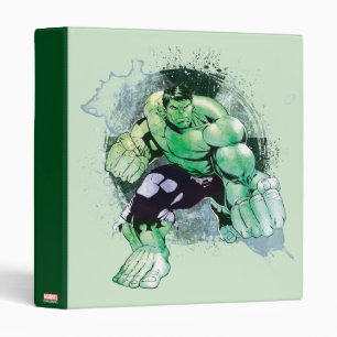 Avengers Hulk Watercolor Graphic Binder