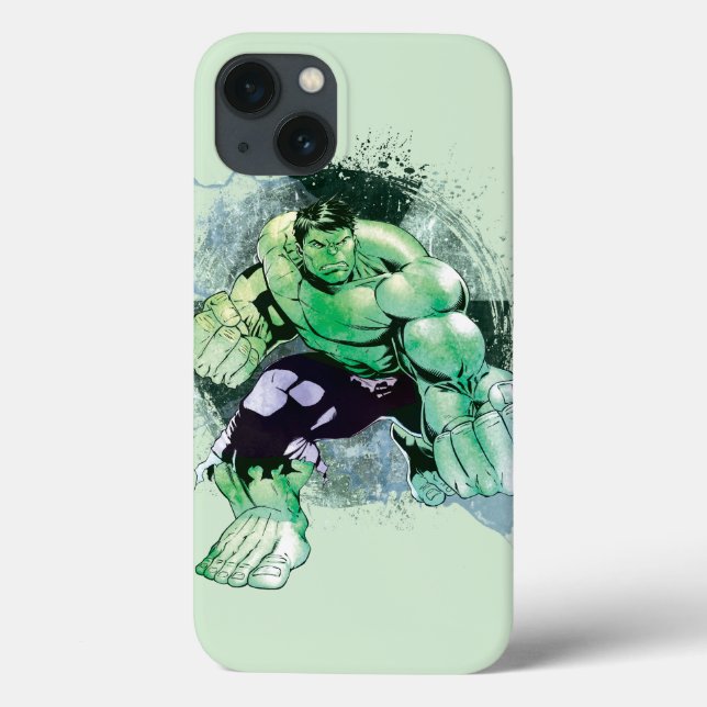 Avengers Hulk Watercolor Graphic Case-Mate iPhone Case (Back)