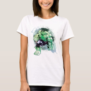 Avengers Hulk Watercolor Graphic T-Shirt