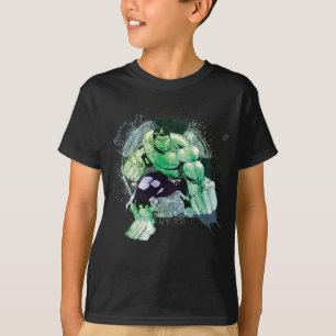 Avengers Hulk Watercolor Graphic T-Shirt