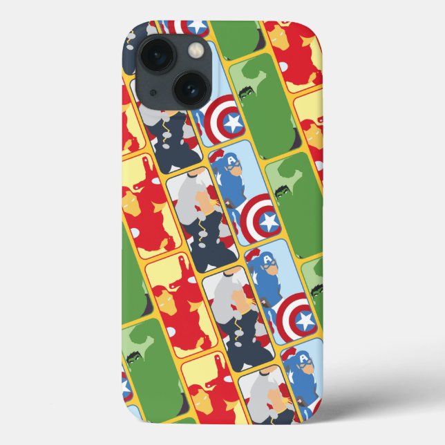 Avengers Iconic Graphic Case-Mate iPhone Case (Back)