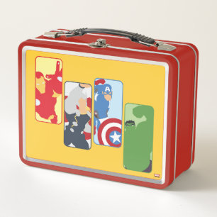 Avengers Iconic Graphic Metal Lunch Box