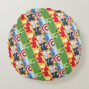 Avengers Iconic Graphic Round Pillow