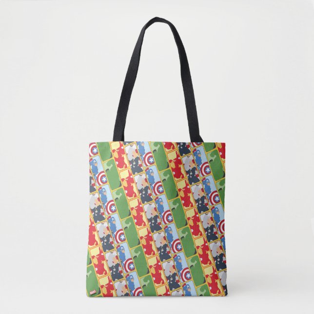Avengers Iconic Graphic Tote Bag (Front)