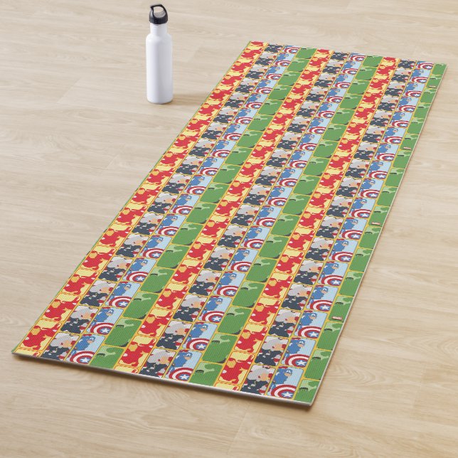 Avengers Iconic Graphic Yoga Mat (In Situ)